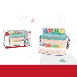 Музична гра 668-21 підсвічування, піаніно, мелодії, історії англійською, пісні, інтерактивна гра,...