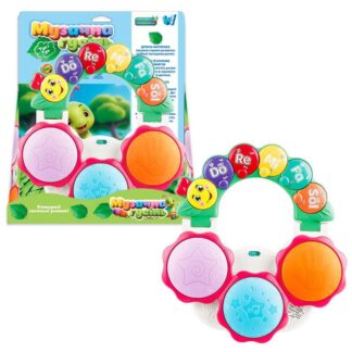 Музична гусінь 57839 "WToys", ОЗВУЧ. УКРАЇНСЬКОЮ МОВОЮ, підсвічування, 6 пісень, 5 казок, цифри,...