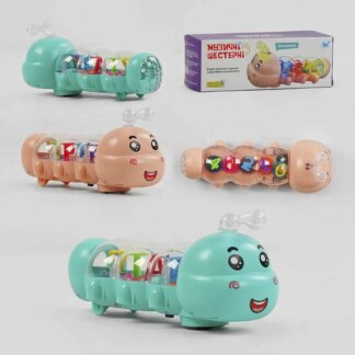 Музыкальная букашка 62086 (96) "WToys", ОЗВУЧИВАНИЕ УКРАИНСКАЮ МОВОЮ, шестерни, песня, подсветка, автоматическое движение,