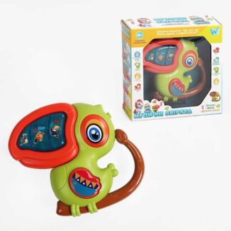 Музична пташка W-02655 "WToys", ОЗВУЧУВАННЯ УКРАЇНСЬКОЮ МОВОЮ, підсвічування, ноти, казки, пісні,...
