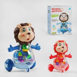 Музыкальный львенок 28881 (60) "WToys",, ОЗВУЧИВКА УКРАИНСКОЙ МОВОЮ, шестерни, песня, подсветка, автоматическое движение,