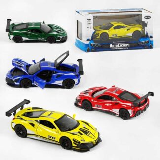 Машинка 10820 (48) "Авто Эксперт", 4 цвета, металлопластик, 1:32, звук, свет, инерция, подвижные элементы,, МИКС ВЫДОВ