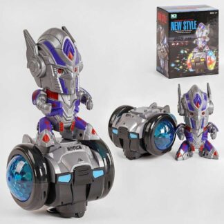 Робот 17128 музика, підсвічування, проектор, колесо вільного ходу, в коробці