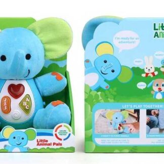 Музичний слоник 1913-1 звук, підсвічування, англ.мова, у коробці