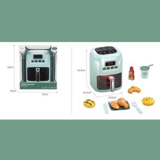 Мультиварка A 1012-2 на батарейках, підсвітка, звук, імітація роботи мультиварки, набір продуктів...