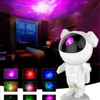 Нічник-проєктор C 65315 “Космонавт”, декілька режимів, зірки, магнітна голова, висота 22 см, від...