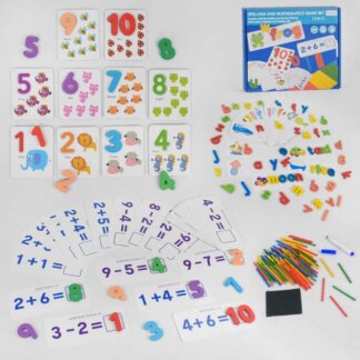 Развивающая игра 2в1 Алфавит и Математика M 43719