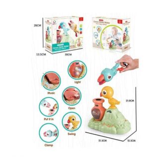 Развивающая игра 25786 E (24) 2 птички, мелодии, звуки, подсветка кувшина,