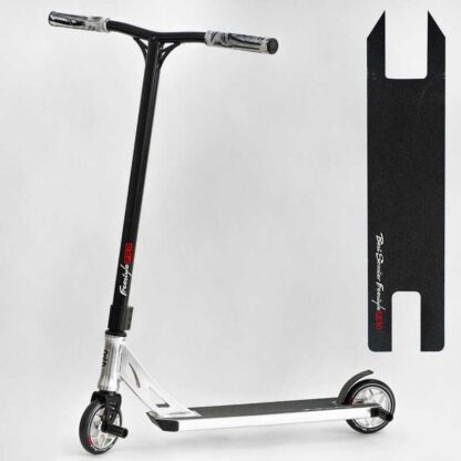 Самокат трюковый N- 31020 "Best Scooter" (2) "Freestyle", HIC-система, ПЕГИ, алюминиевый диск и дека, колёса PU, d=120мм, ширина
