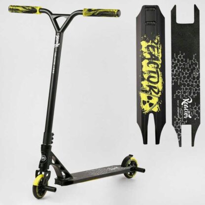 Самокат трюковый RC-22211 Best Scooter (4) "Reactor" HIC-система, ПЕГИ, алюминиевый диск и дека, колёса PU, d=110мм, ширина руля
