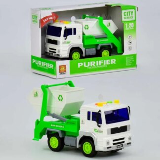 Мусоровоз WY 521 B (36) музыкальный, свет,