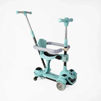 Самокат 5в1 "Skyper" BT-12240 (4) колеса PU125х40мм со светом, укр озвучивание и подсветка платформы,с ДОП. КОЛЕСАМЫ,