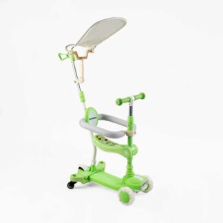Самокат 5в1 "Skyper" BT-52309 (8) колеса PU125х40мм со светом, укр-влажнение и подсветка платформы,с ДОП. КОЛЕСАМЫ,