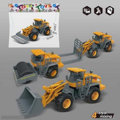 Спецтехника 706-11(240) 4 вида, инерция, подвижные детали, в пакете