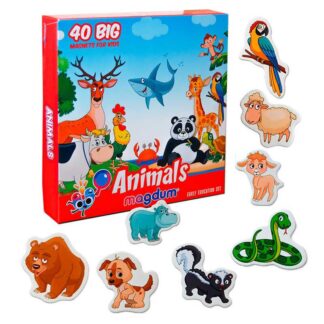 Гр Набор магнитов "Animals" ML4031-16 (24) "Magdum", 40 магнитов,