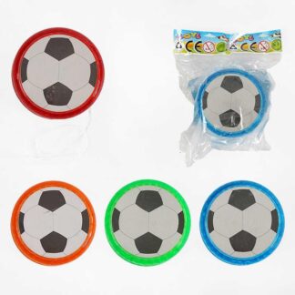 Игра "Йо-йо" 2212 (600/2) "Футбол", 4 цвета, свет, в пакете, ВЫДАЕТСЯ ТОЛЬКО МИКС ВЫДОВ