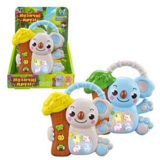 Музыкальная игрушка 99186 (120/2) "WToys", "КОАЛА",, УКРАИНСКОЕ ОЗВУЧОВАНИЯ, песни, сказки, стирки, свет, цифры, звуки животных,