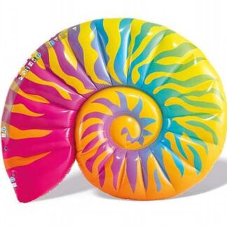 Intex Матрац 58791 EU (4) ПЛОТ “РАДУЖНА РАКОВИНА” 157X127Х25см