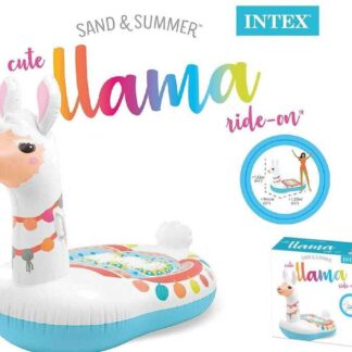 Intex Плотик 57564 NP "Лама" (4) розмір 135х94х112 см, від 3-х років, в коробці