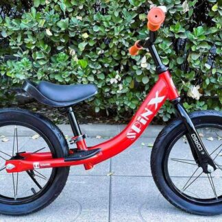 Велобіг "CORSO Spin-X" PX-280-14 (1) сталева рама, колесо 14", надувні колеса, підніжка, підставка для ніг, дзвіночок