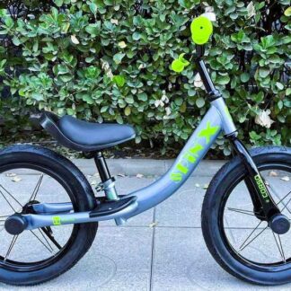 Велобіг "CORSO Spin-X" PX-392-86 (1) сталева рама, колесо 14", надувні колеса, підніжка, підставка для ніг, дзвіночок