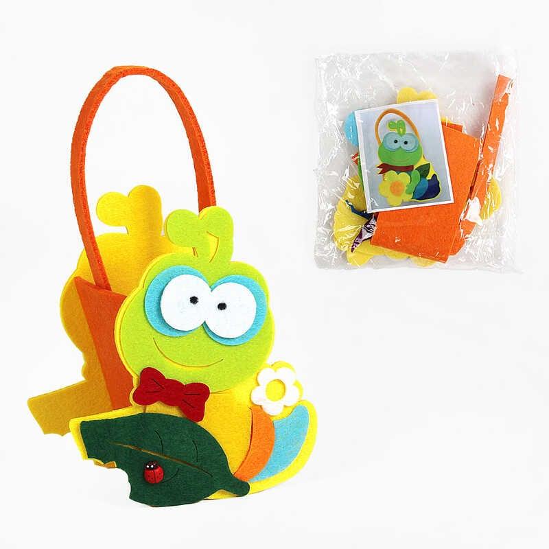 Аплікація з фетру С 22719 деталі для кошика, в пакеті