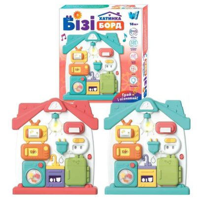 Бізіборд 68307 (24) "WToys", , ОЗВУЧУВАННЯ УКРАЇНСЬКОЮ МОВОЮ, 3 казки, 3 пісні, звуки, підсвічування, віршики, пальчикові ігри,