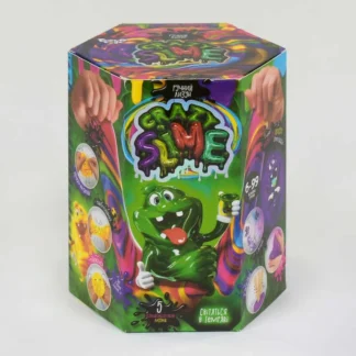 Гр Безпечний освітній набір для проведенння дослідів "Crazy Slime" (8) SLM-01-01U УКР,  "Danko toys"