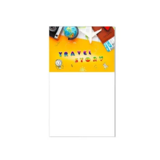Гр Блокнот на магните "Travel story / Відпустка" (20) 9789655321869 "Jumbi"