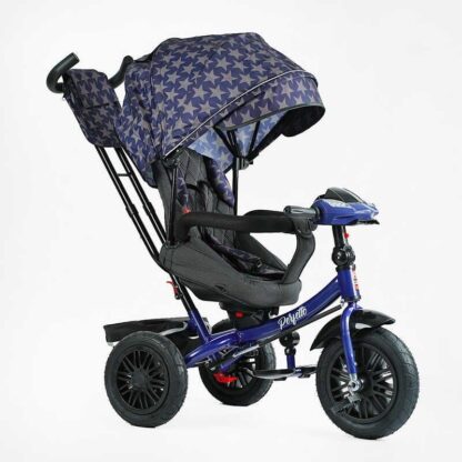Велосипед 3-х кол. 8066 / 208-23 BestTrike "Perfetto" (1) поворотне сидіння, колеса гумові надувні, кошик, фара музична, USB,
