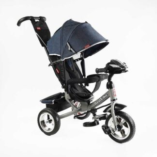 Велосипед 3-х колісний 6588 / 60-714 Best Trike (1) КОЛЕСО ПІНА, d=25см переднє, d=20см задні, фара музична, USB, Bluetooth, в