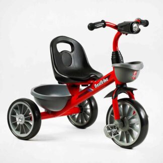 Велосипед 3-х колісний BS-23044 "Best Trike" (1) колеса EVA переднє 12’’, заднє 10’’, сталева рама, фара з музикою та світлом, 2