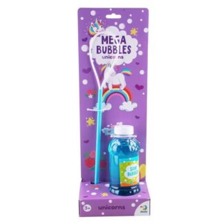 Бульбашки мильні "Mega Bubbles. Єдиноріжки" Об’єм 450 мл. 300244