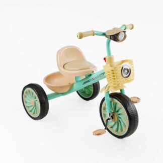 Велосипед 3-х колісний BS-33461 "Best Trike" (1) колеса EVA переднє 12’’, заднє 10’’, сталева рама, УКР. ОЗВУЧУВАННЯ, світло, 2