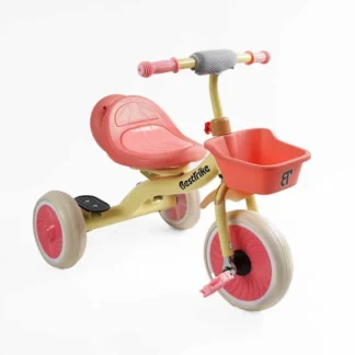 Велосипед 3-х колісний BS-41363 "Best Trike" (1) колеса EVA переднє 10’’, заднє 8’’, сталева рама, УКР.ОЗВУЧУВАННЯ, світло, кошик,