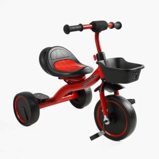 Велосипед 3-х колісний BS-44105 "Best Trike" (1) колеса EVA переднє 10’’, заднє 8’’, сталева рама, УКР.ОЗВУЧУВАННЯ, світло, кошик,