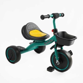Велосипед 3-х колісний BS-47603 "Best Trike" (1) колеса EVA переднє 10’’, заднє 8’’, сталева рама, УКР.ОЗВУЧУВАННЯ, світло, кошик,
