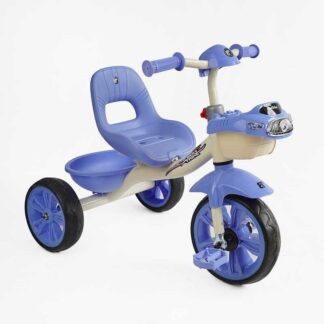Велосипед 3-х колісний BS-60811 "Best Trike" (1) колеса EVA переднє 10’’, заднє 8’’, сталева рама, УКР. ОЗВУЧУВАННЯ, кошик, в