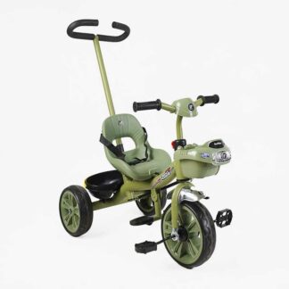 Велосипед 3-х колісний BS-70240 "Best Trike" (1) колеса EVA переднє 10’’, заднє 8’’, сталева рама, УКР. ОЗВУЧУВАННЯ, батьківська