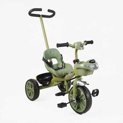 Велосипед 3-х колісний BS-70240 "Best Trike" (1) колеса EVA переднє 10’’, заднє 8’’, сталева рама, УКР. ОЗВУЧУВАННЯ, батьківська