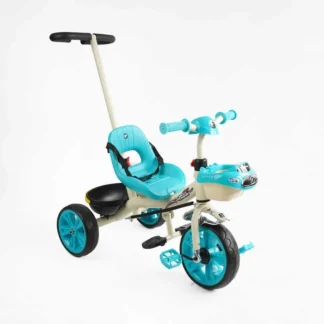 Велосипед 3-х колісний BS-70815 "Best Trike" (1) колеса EVA переднє 10’’, заднє 8’’, сталева рама, УКР. ОЗВУЧУВАННЯ, батьківська