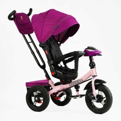 Велосипед 6088 F – 736-07 Best Trike (1) ПОВОРОТНЕ СИДІННЯ, СКЛАДНЕ КЕРМО, ФАРА МУЗИЧНА З USB,Bluetooth НАДУВНІ КОЛЕСА, ПУЛЬТ