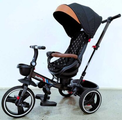 Велосипед 6390 – 24-115 BestTrike "Oscar" (1) ПОВОРОТНЕ СИДІННЯ, КЕРМО СКЛАДАЄТЬСЯ, КОЛЕСА З ПРОГУМОВАНИМ PU, КОШИК, ТЕЛЕСКОПІЧНА