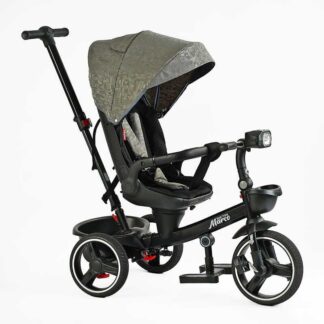 Велосипед 9155 / 318-82 BestTrike "Marco" (1) поворотне сидіння, складне кермо, колеса з прогумованим PU, кошик, телескопічна