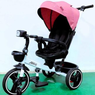Велосипед 9155 / 345-62 BestTrike "Marco" (1) поворотне сидіння, складне кермо, колеса з прогумованим PU, кошик, телескопічна