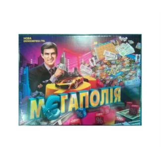 Гр Гра велика наст. "Мегаполия" DTG6U (10) укр "Danko Toys"