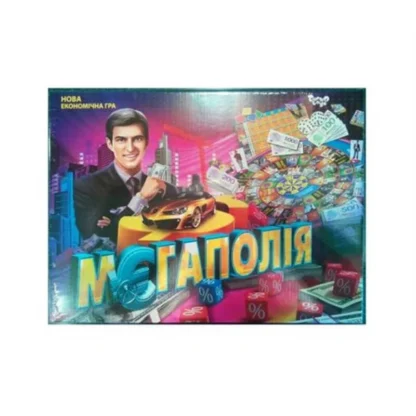 Гр Гра велика наст. "Мегаполия" DTG6U (10) укр "Danko Toys"