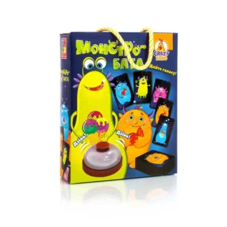 Гр Гра зі дзвоником "Монстро-батл" (укр)  VT8010-04 (14) "Vladi Toys"