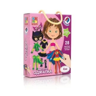 Гр Гра настільна "Магнітна одягалка Єва" - VT3702-08 /укр/ (12) "Vladi Toys"