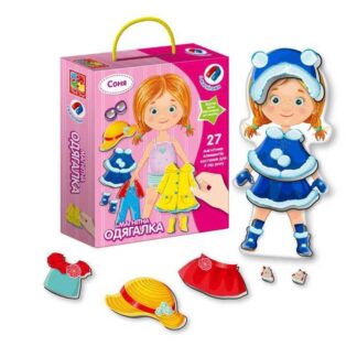 Гр Гра настільна "Магнітна одягалка Соня" - VT 3702-07  (12) "Vladi Toys"